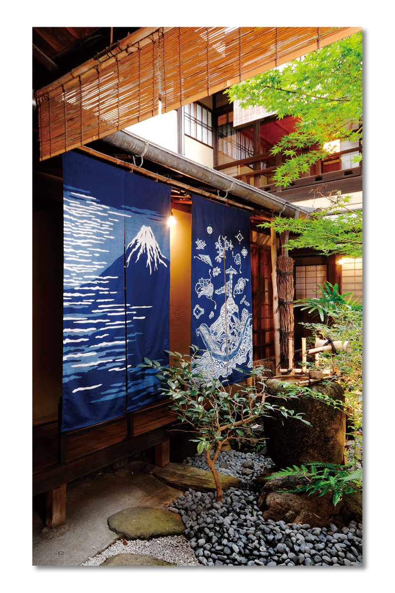 Aizome Noren (Japanese Style Door Curtain)