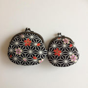 Coin Purse (Gamaguchi)—ASANOHA PATTERN
