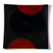 Yayoi sara japanese urushi lacquered dish