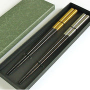 urushi finished chopsticks in paper box
