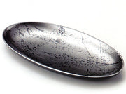 Oval urushi dish