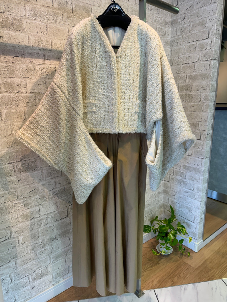 KOTO　original tweed HAORI White