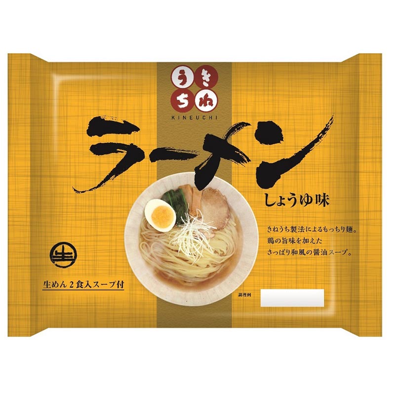KINEUCHI RAMEN WITH SOY SAUCE 150G x 12SERVINGS(6pack)