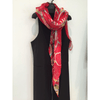 Japanese kimono scarf ume silk